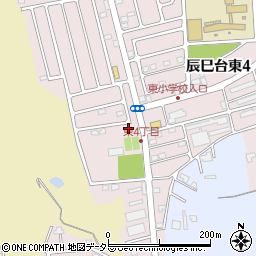 千葉県市原市辰巳台東4丁目2-45周辺の地図