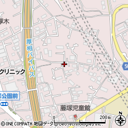 神奈川県厚木市上依知1391周辺の地図
