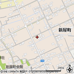 鳥取県境港市新屋町311周辺の地図