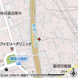 神奈川県厚木市上依知1403周辺の地図