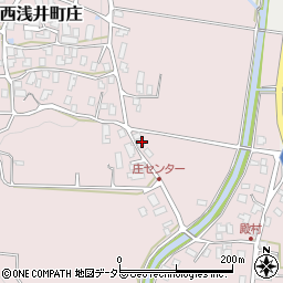 滋賀県長浜市西浅井町庄1007周辺の地図