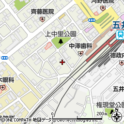 アットパーク五井中央西駐車場周辺の地図