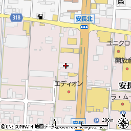 鳥取県鳥取市安長170周辺の地図