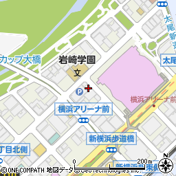 幸福の科学新横浜支部周辺の地図