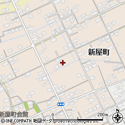 鳥取県境港市新屋町306周辺の地図