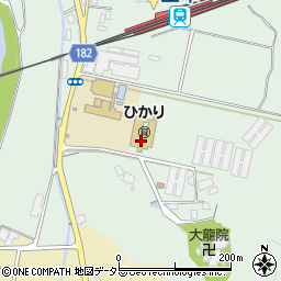 鳥取市役所　ひかり保育園周辺の地図