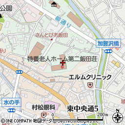 第二飯田荘周辺の地図
