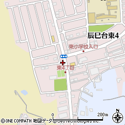 千葉県市原市辰巳台東4丁目2-8周辺の地図