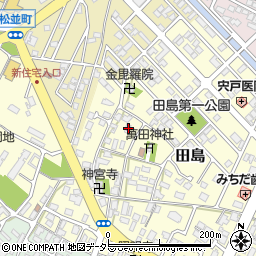 鳥取県鳥取市田島495周辺の地図