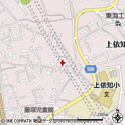 神奈川県厚木市上依知1458-8周辺の地図