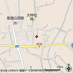 千葉県市原市能満周辺の地図