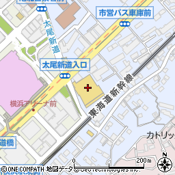 ルームズ大正堂新横浜店周辺の地図