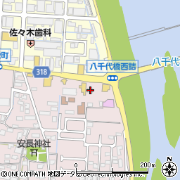 鳥取県鳥取市安長411周辺の地図