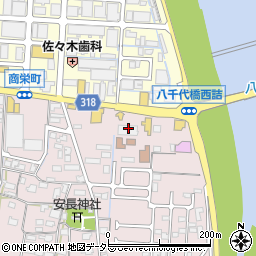 鳥取県鳥取市安長392周辺の地図