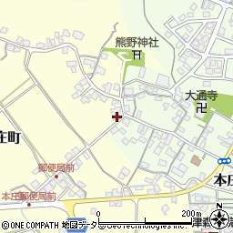 島根県松江市上本庄町377周辺の地図