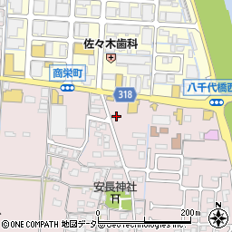 鳥取県鳥取市安長396周辺の地図
