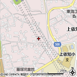 神奈川県厚木市上依知1450-11周辺の地図
