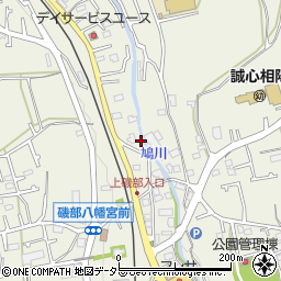 神奈川県相模原市南区磯部1424-1周辺の地図