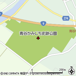 青谷かみじち史跡公園周辺の地図