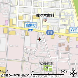鳥取県鳥取市安長302周辺の地図