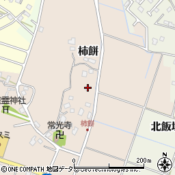 千葉県大網白里市柿餅374周辺の地図