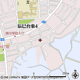 辰巳台東ハイツＫ周辺の地図
