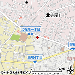 ショウワパーク東寺尾駐車場周辺の地図