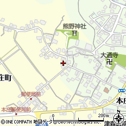 島根県松江市上本庄町376周辺の地図