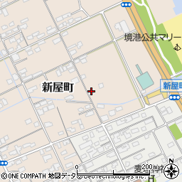 鳥取県境港市新屋町181周辺の地図