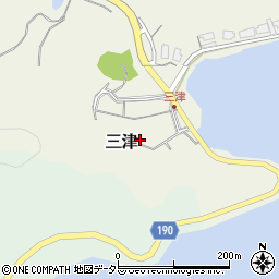 鳥取県鳥取市三津1068周辺の地図