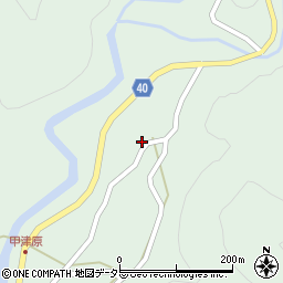 滋賀県米原市甲津原421周辺の地図