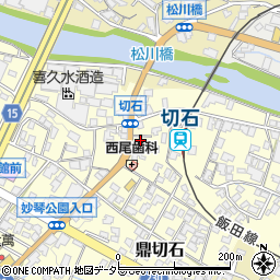 長野県飯田市鼎切石4309-3周辺の地図