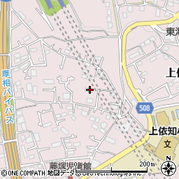 神奈川県厚木市上依知1449周辺の地図
