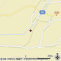 滋賀県高島市マキノ町在原1107周辺の地図