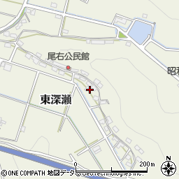 岐阜県山県市東深瀬2517周辺の地図