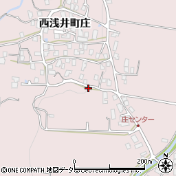 滋賀県長浜市西浅井町庄858周辺の地図