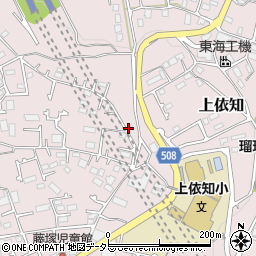 神奈川県厚木市上依知1570-7周辺の地図