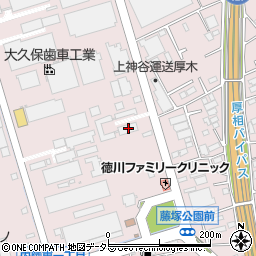 神奈川県厚木市上依知3003-2周辺の地図