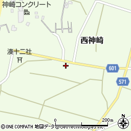 京都府舞鶴市西神崎105周辺の地図