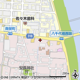 鳥取県鳥取市安長394周辺の地図