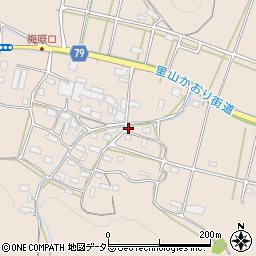 岐阜県山県市梅原800-2周辺の地図