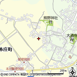 島根県松江市上本庄町374周辺の地図