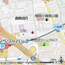 東京都町田市南町田5丁目8-20周辺の地図