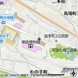 長野県飯田市追手町周辺の地図