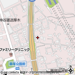 神奈川県厚木市上依知1419-10周辺の地図