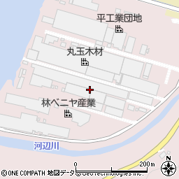 林ベニヤ産業株式会社　舞鶴工場周辺の地図