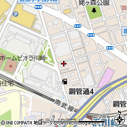 信菱株式会社　東京支店周辺の地図