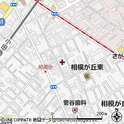 神奈川県座間市相模が丘5丁目9周辺の地図