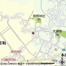 島根県松江市上本庄町375周辺の地図