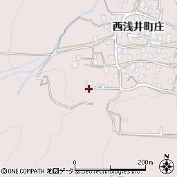 滋賀県長浜市西浅井町庄1083周辺の地図